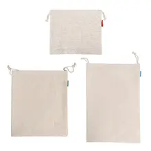 Многоразовые сумки для овощей, фруктов, игрушек, сумки для покупок из органического хлопка, складные сумки для покупок