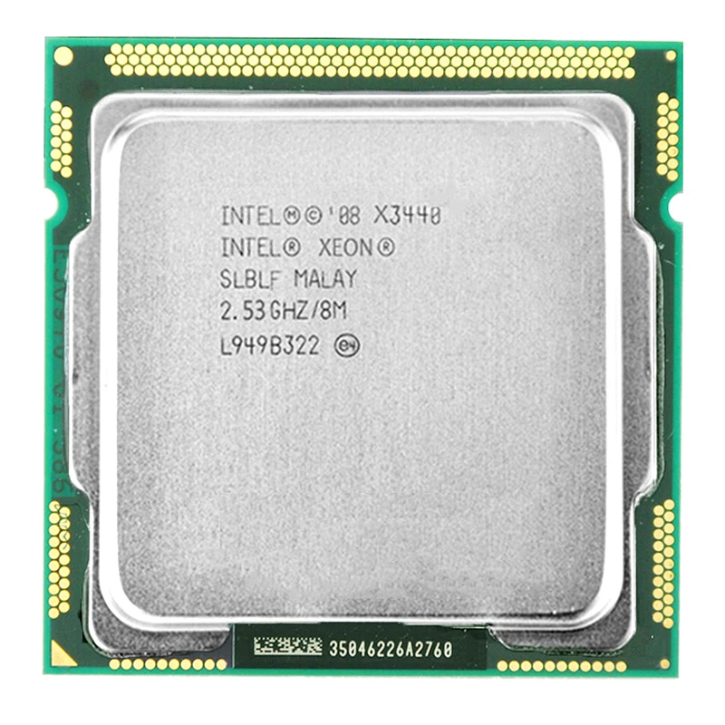 إنتل زيون X3440 وحدة المعالجة المركزية زيون المعالج X3440 (8 M مخبأ ، 2.53 GHz)) LGA1156 سطح المكتب وحدة المعالجة المركزية