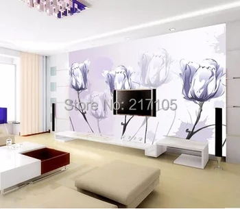 

Custom large rural murals Bedroom sweet marriage room living room TV setting wall paper