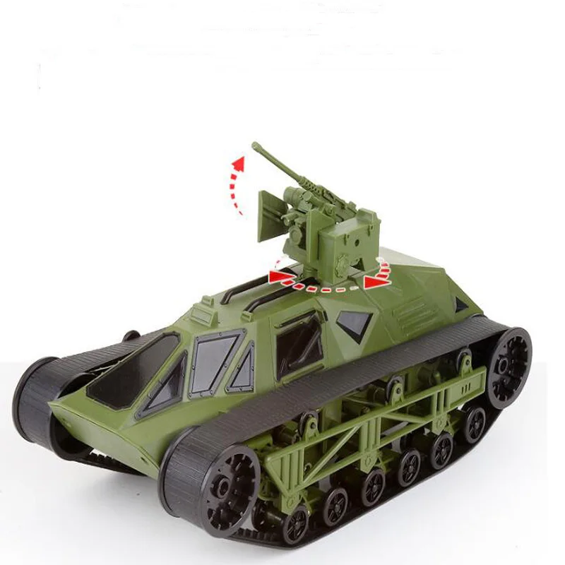 Пульт дистанционного управления Танк автомобиль гусеничный скалолазание внедорожный симулятор модель Военный танк автомобиль ребенок мальчик битва стрельба Танк игрушка подарок