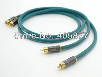 

1.5M Pair Hifi audio Cross RCA audiophile cable with DIY RCA plug