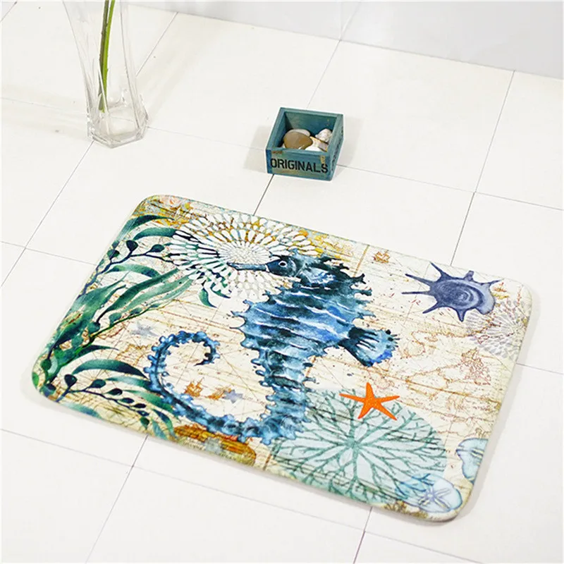 40x60 cm Animal Waterproof Anti-Slip Floor Mat Ocean Sea Octopus Carpets Bedroom Rugs Decorative Stair Mats Home Decor Textile 40x60 cm Animal Waterproof Anti-Slip Floor Mat Ocean Sea Octopus Carpets Bedroom Rugs Decorative Stair Mats Home Decor Textile