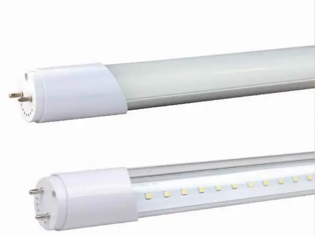 

9w 0.6m AC100-277V input electronic ballast compatible led tube lamp t8 high light efficiency>120lm/w PF>0.95 CRI>80 50pcs/lot