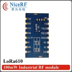 2 шт. lora610 100 МВт 433 мГц TTL Интерфейс 5 км Long Range встроенный беспроводной модуль + 2 шт. винтовой антенны