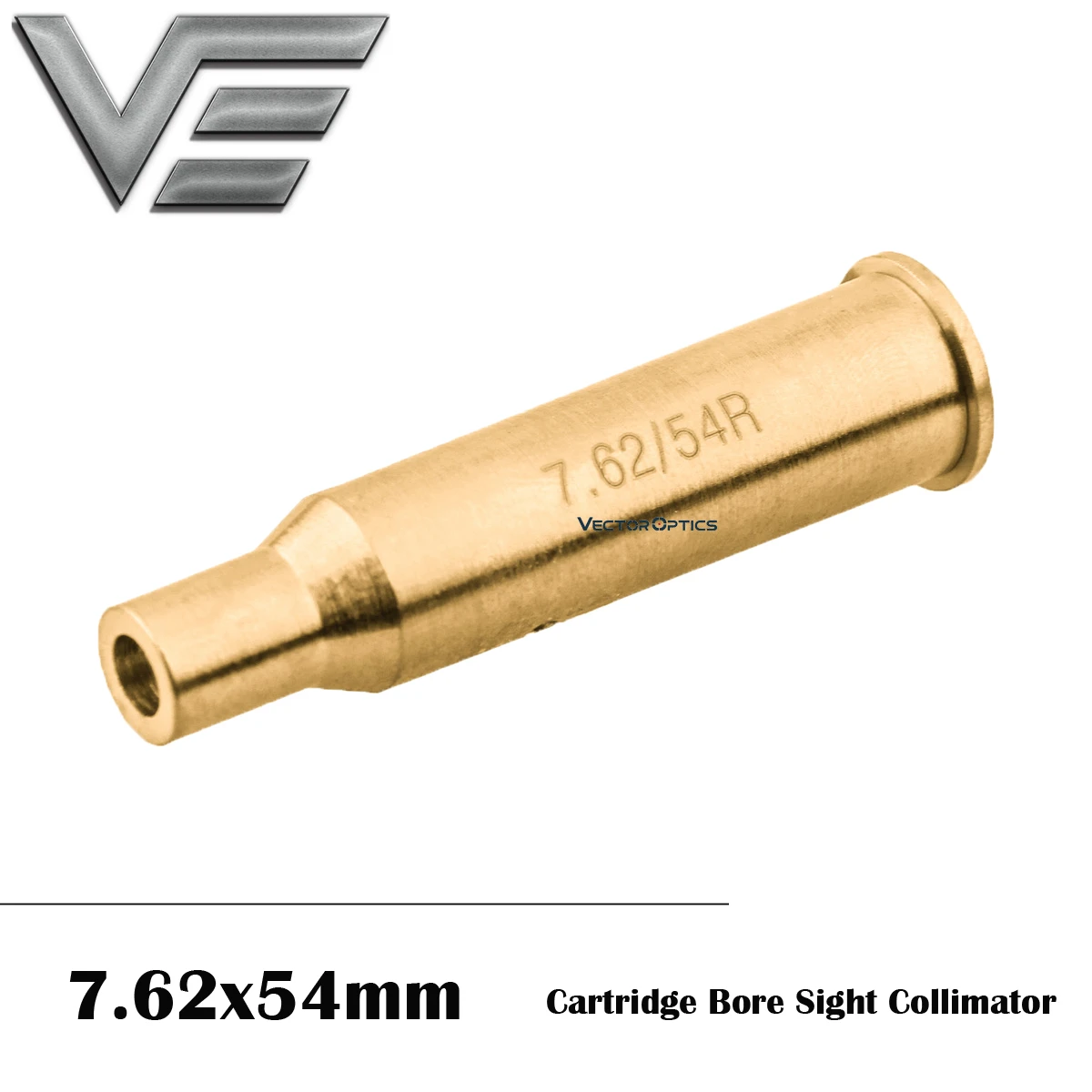 

Vector Optics 7.62x54mm Cartridge Red Laser Bore Sight Tactical Accuracy Laser Boresighter AG3 Battery for Rifle Air Accessories