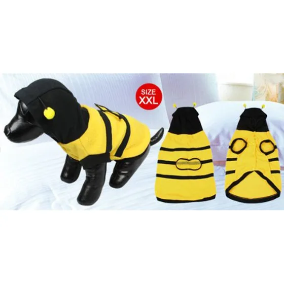 Dress up Costume Bumblebee Bee Doogie Dog Coat Clothes Pet