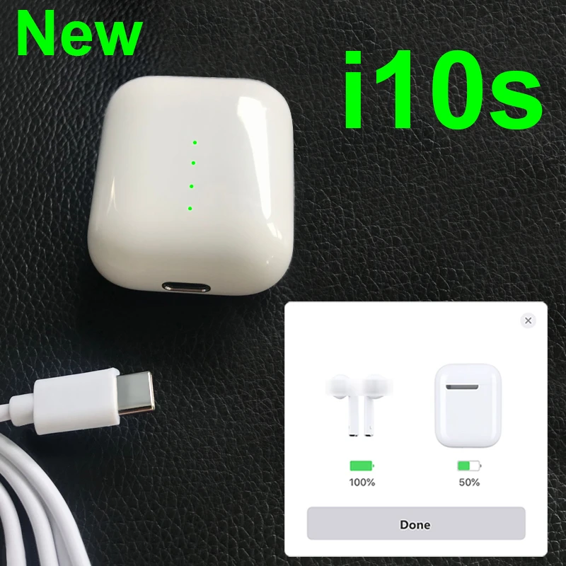 2019 новая i10s tws беспроводная гарнитура с Bluetooth i10 наушники pk w1 чип для всех