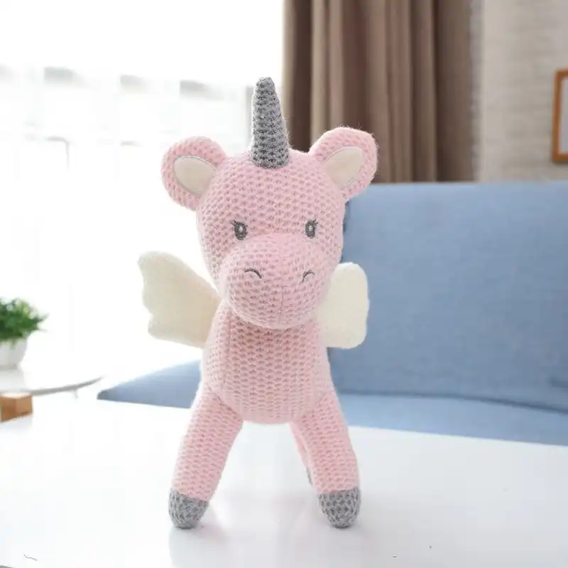 knitted cuddly toys