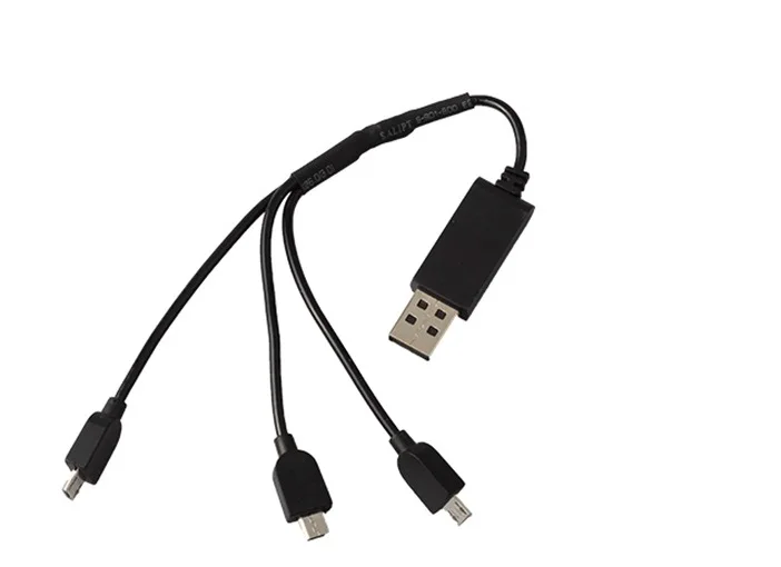 

3.7v 500mA (3 in 1) Charger For Visuo Xs809 Xs809w Xs809hw SG700 DM107s S169 Multi-function charging Cable Rc Drone Spare Parts