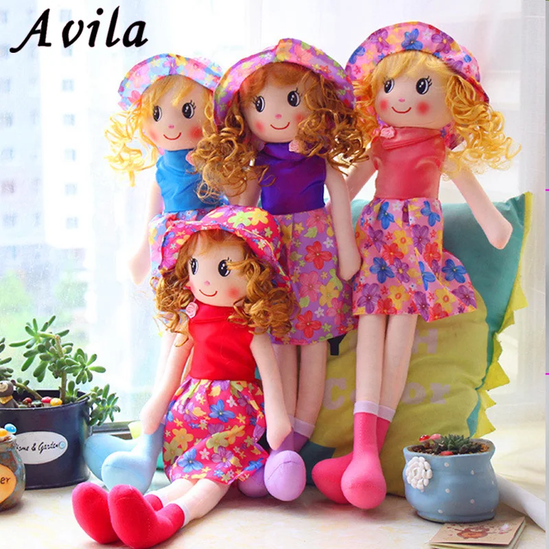 

60cm Doll Stuffed Toys Soft Baby Kids Toys for Children Girls Boys Kawaii Angela Girl Pendant Keychain Cartoon Kids Toys