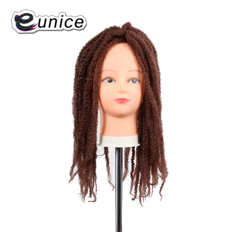 Marley Braids Hair Extension Synthetic Ombre Afro Kinky Crochet Kanekalon Braiding Hair (29)
