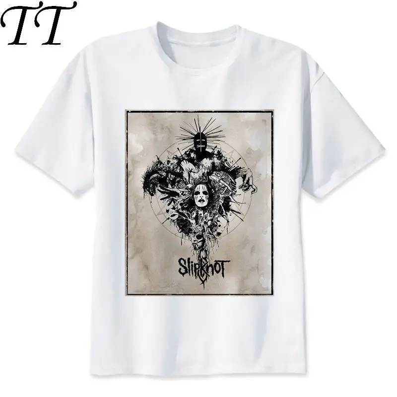 

slipknot t shirt Men anime T-Shirt Men Tops boy male t-shirt top Tee Clothes M8153