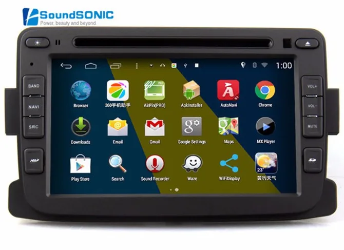Android автомобиля Multimedia Stereo для Renault Lodgy символ II Thalia тондар радио dvd плеер gps аудио