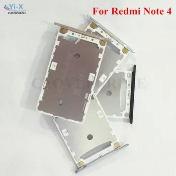 

10PCS/Lot SIM Card Tray Holder Slot Adapters for Redmi Note 4 Phone Replacement Parts