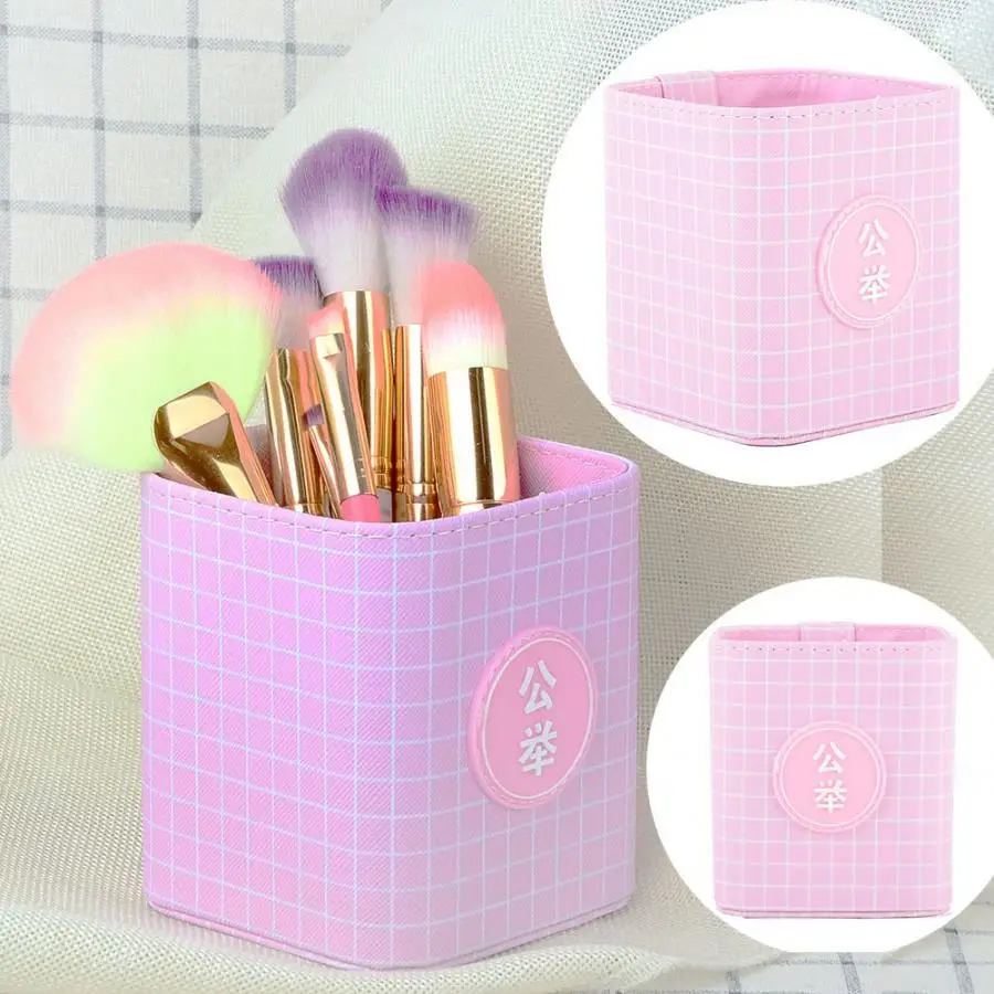 

Nail Art Makeup Tools Storage Pen Holder Cute Desktop UV Gel Pen Organizer Container Professional Makeup Brush Storage Holder