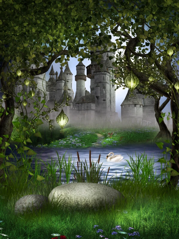 

SHANNY 200cm*300cm Vinyl Custom Photography Backdrops Prop Fairy Tale background HUC-60167