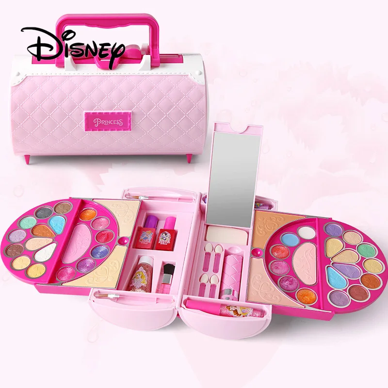 

Disney Children's Makeup Pandora Mirage Beauty Tote Bag Safe Nontoxic Nail Polish Girl Party Pretend To Play Toy Christmas Gifts