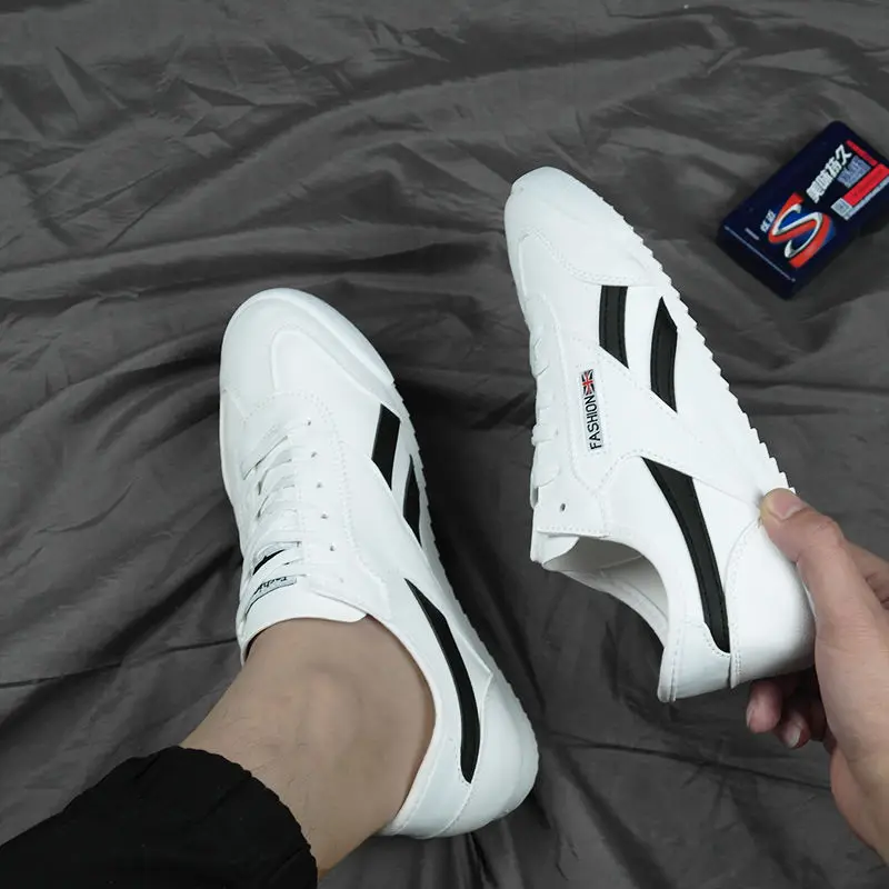 

Canvas shoes men 2019 new white shoes men's shoes men and women couples