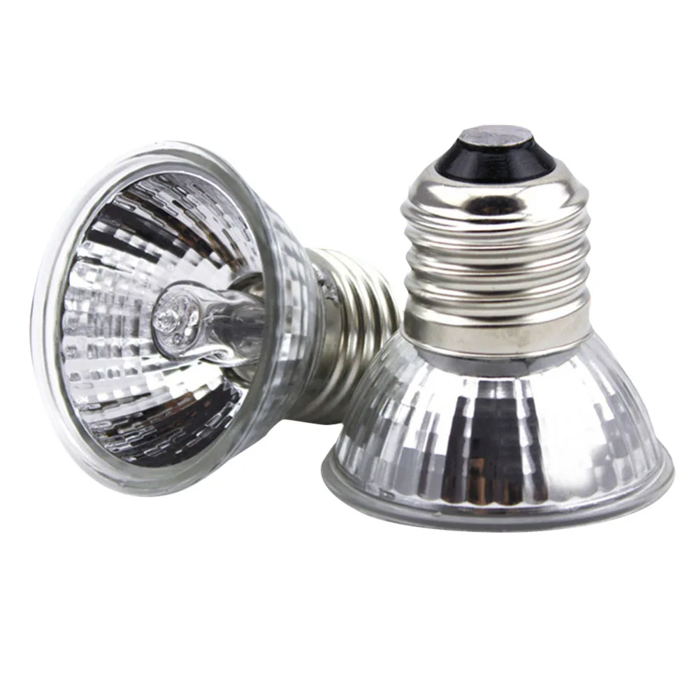 

75W 50W 25W UVB Tungsten Halogens Bulb Warm Area in Terrariums for Reptile Pets Fit E27 Base 220v available UVB3.0 UVA UV