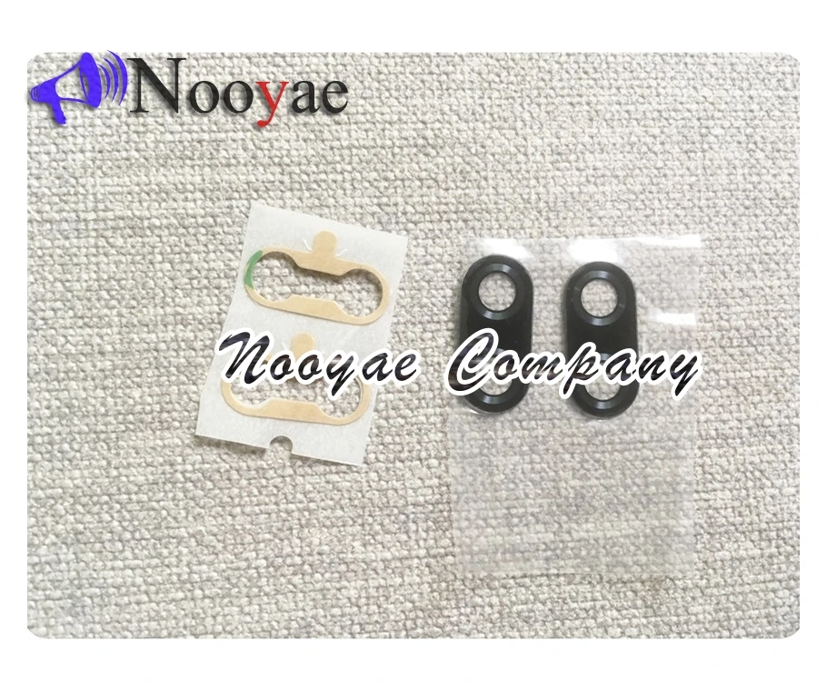 

Novaphopat Black back big rear camera glass lens for Huawei Honor 8X 9 lite play 7x mate 10 nova 3i lens with sticker 10pcs/lot