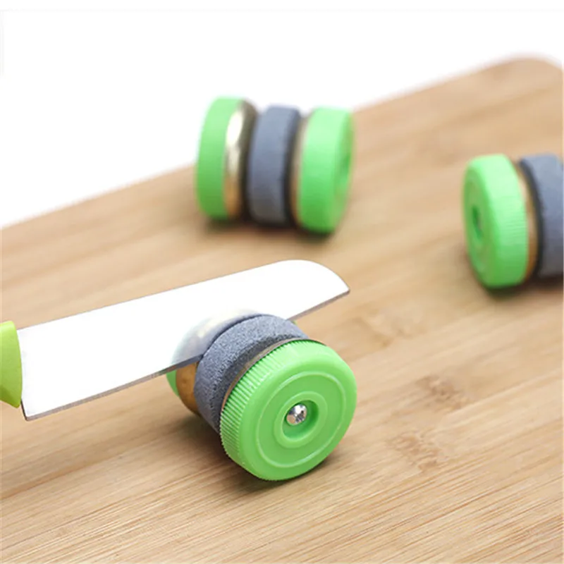 1PC Fast Grindstone Round Shape Sharpening Stone Grindstone Knife