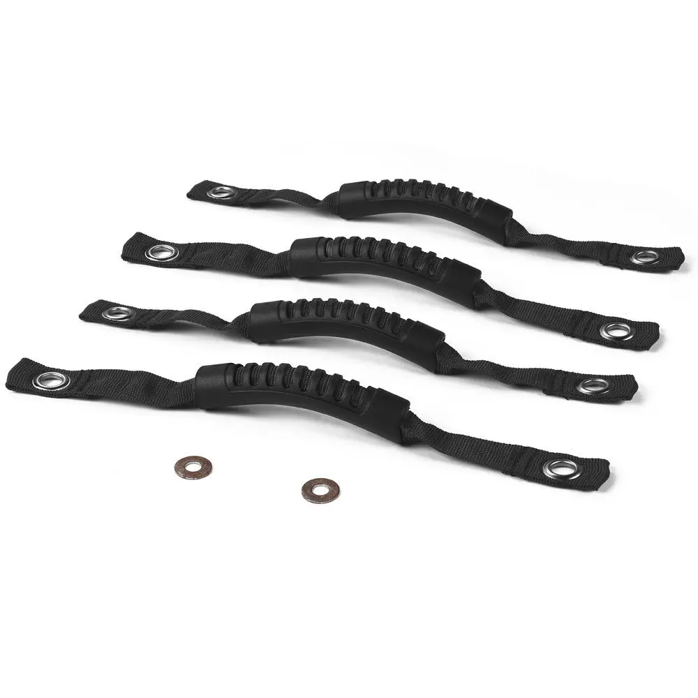 fit для Jeep Wrangler JL Sahara Rubicon черный тонкий рулон бар поручни 4 шт