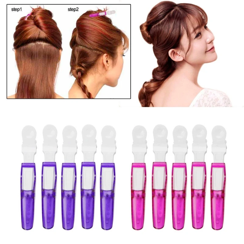 

10Pcs Crocodile Clip Hairdressing Section Hair Clips Hairpins Hair Care Styling
