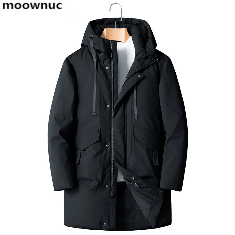 2019 Winter new Men's Clothing 90% White Duck Down high quality Hooded Down Jackets Winter Coats Men Casual thicken Jackets