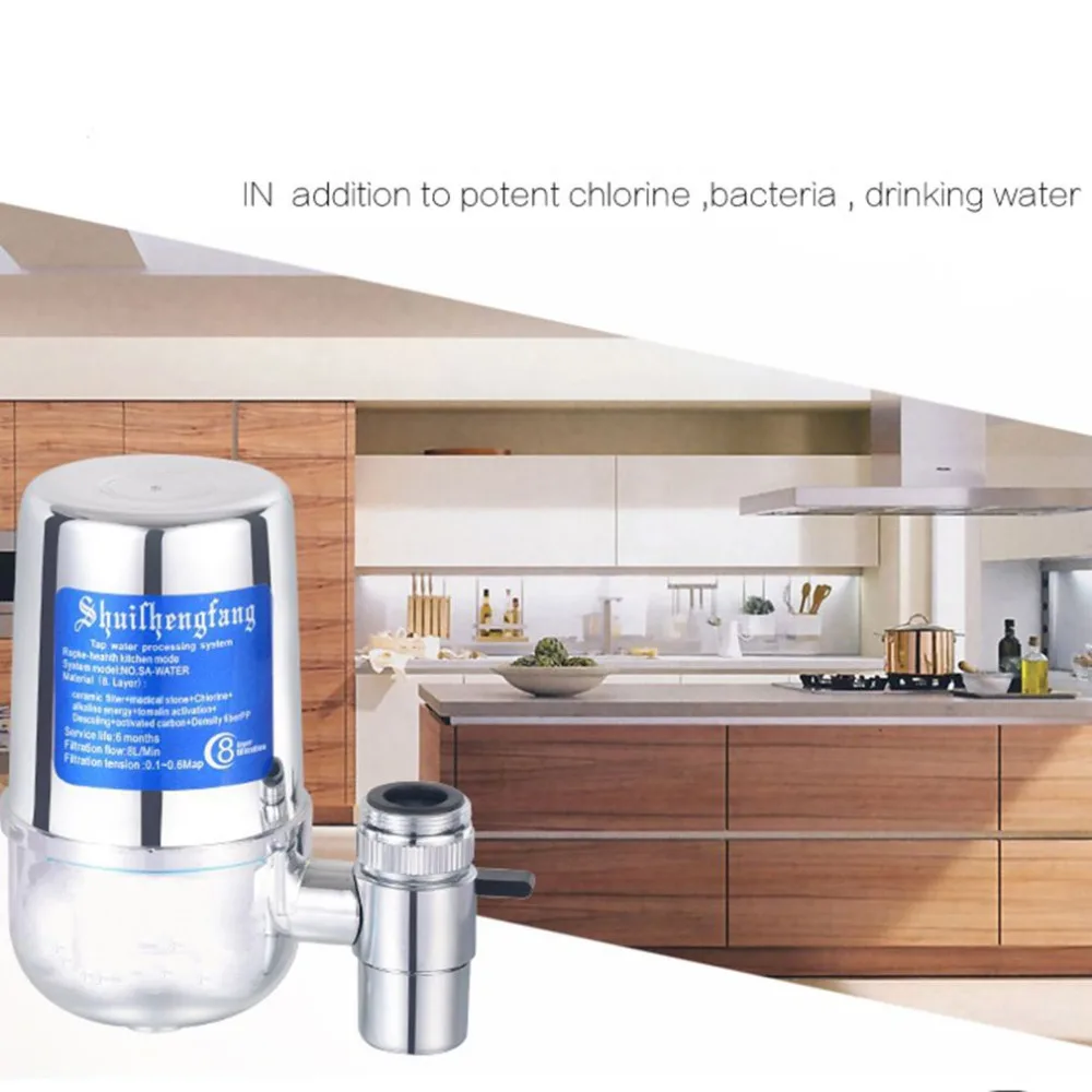 Очищающие фильтры для воды для бытовой кухни Удобный водопроводной кран Hi-Tech Nano Керамический Фильтр принадлежности для предварительной