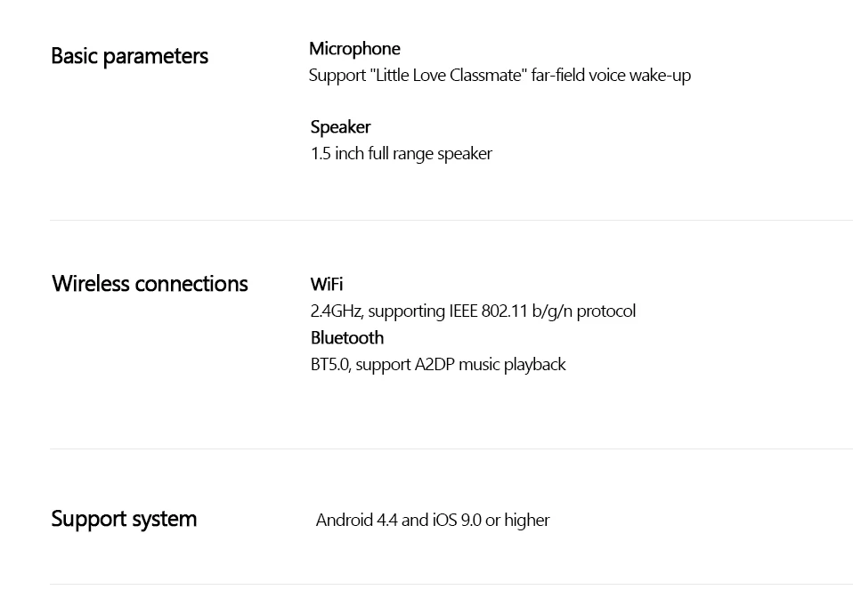 Xiao mi AI сенсорный экран динамик Bluetooth 5,0 цифровой дисплей Будильник WiFi смарт соединение динамик mi динамик