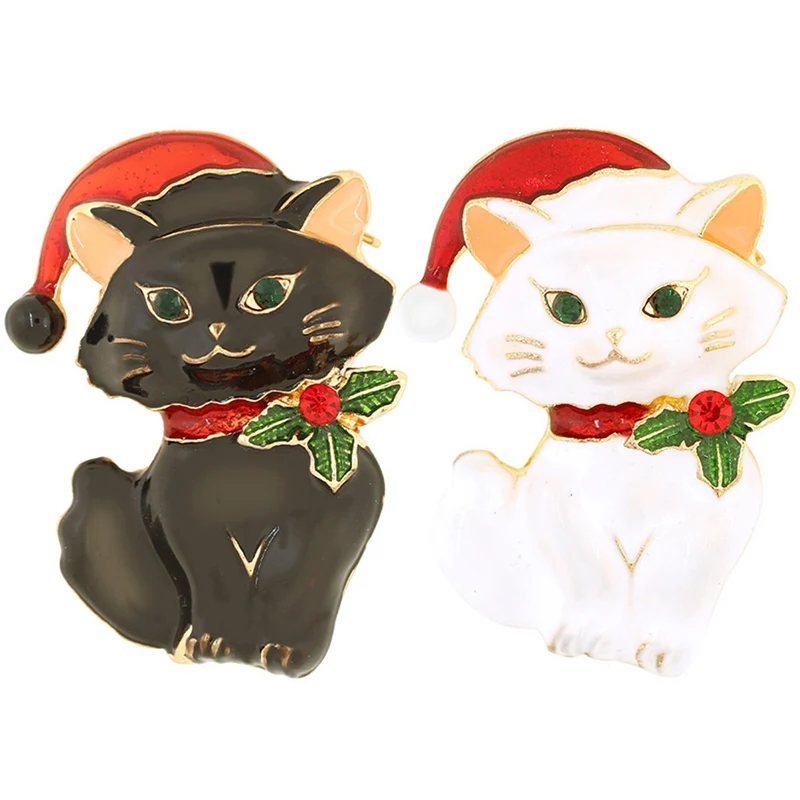 

Cartoon Cute Metal Enamel Funny Cat Brooch Pins For Women Clothes Badge Decor Corsage Charms Brooches Ornaments Jewelry Gifts