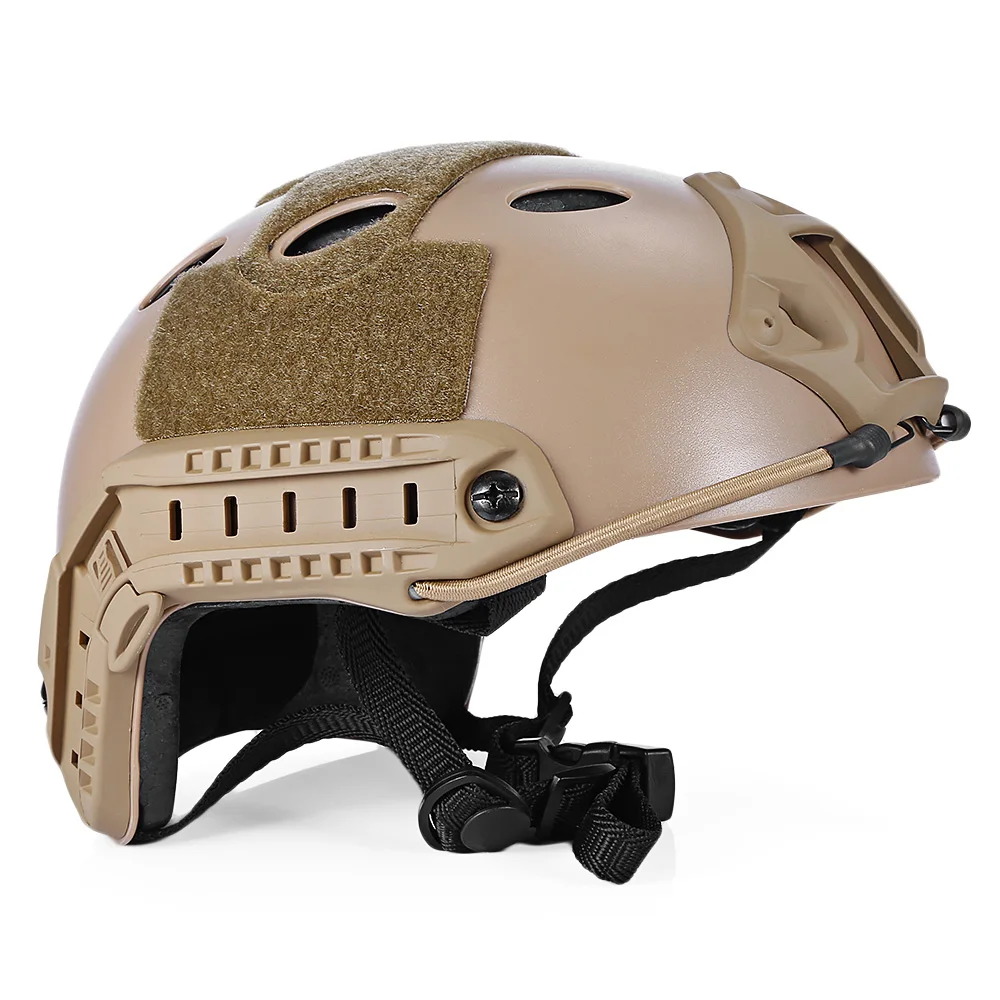 

Lightweight Hunting Tactical Helmet Airsoft Gear Crashworthy Head Protector Helmets For CS Paintball Game Camping