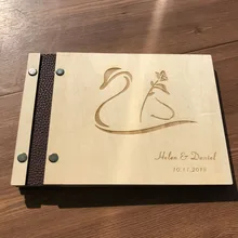 Персонализированная Свадебная Гостевая книга с инициалами деревенская Свадебная Гостевая книга Альтернативная Гостевая книга с монограммой, пользовательские названия Гостевая книга