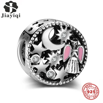 

Jiayiqi Silver Charm 925 Sterling Silver Sky Wonderland Angel Beads Fit Bracelets & Bangles Boutique Jewelry For Women