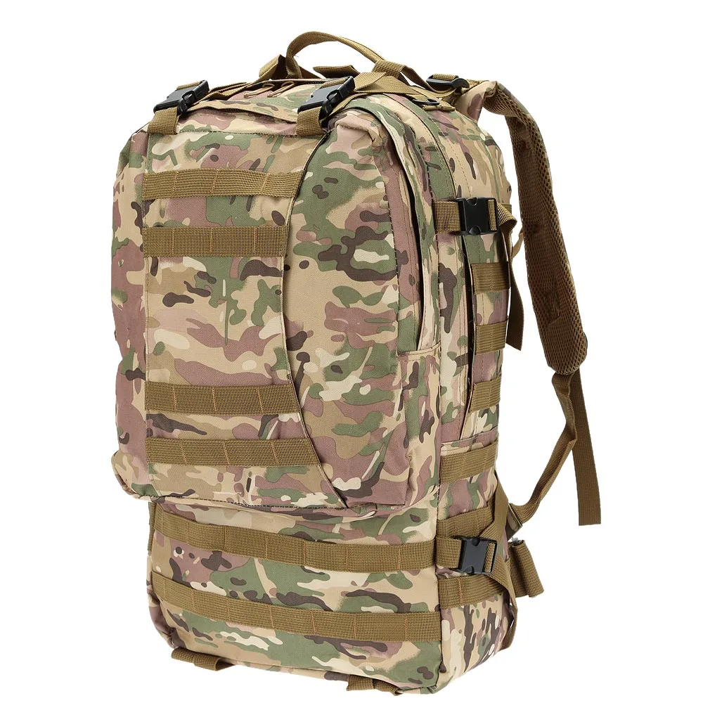 Lixada 50L походные сумки камуфляж Открытый военный Molle тактическая сумка рюкзак рюкзаки винтажные походные водонепроницаемые 600D