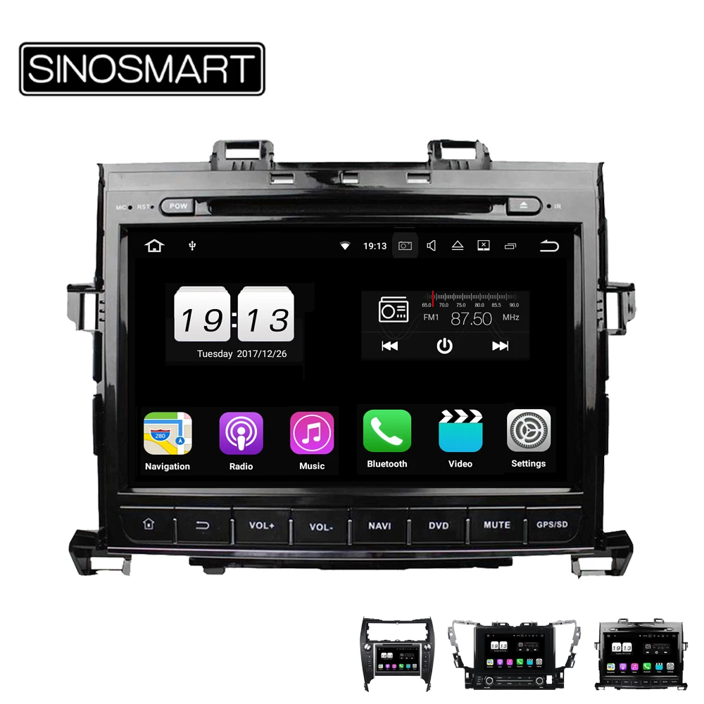 Sale SINOSMART 2 Din Android 9.0 4G RAM 8 core CPU Car DVD GPS Navigation for Toyota Alphard/Camry 2007-2015 0 Sale SINOSMART 2 Din Android 9.0 4G RAM 8 core CPU Car DVD GPS Navigation for Toyota Alphard/Camry 2007-2015 0