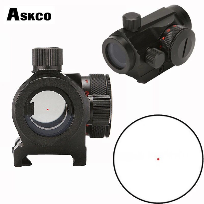 Hunting Rifle Scopes Red Dot Airsoft Tactical Holographic Optical Aiming Sight Scope 20mm Rail Chasse Caza Luneta Para | Спорт и