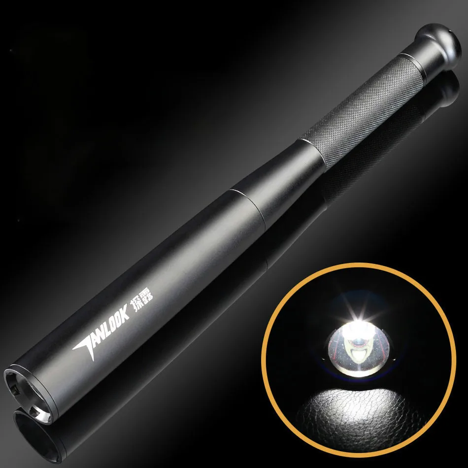 Buy self defense Aluminum bat light flashlight