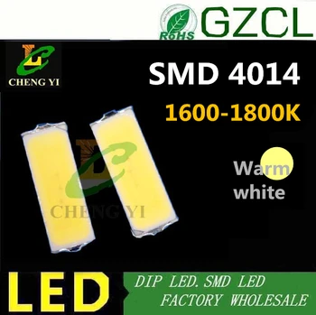 

1600-1800K Golden color 4.0*1.4mm smd led 4014 light diode Warm White 22-25LM (0.2w chip led)