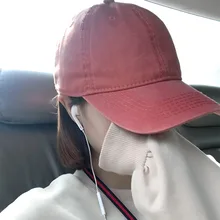 Женская шапка s уличные хипстеры бейсболка с эффектом поношенности унисекс шапки Craisy Стильные повседневные элегантные регулируемые однотонные шляпы для девочек