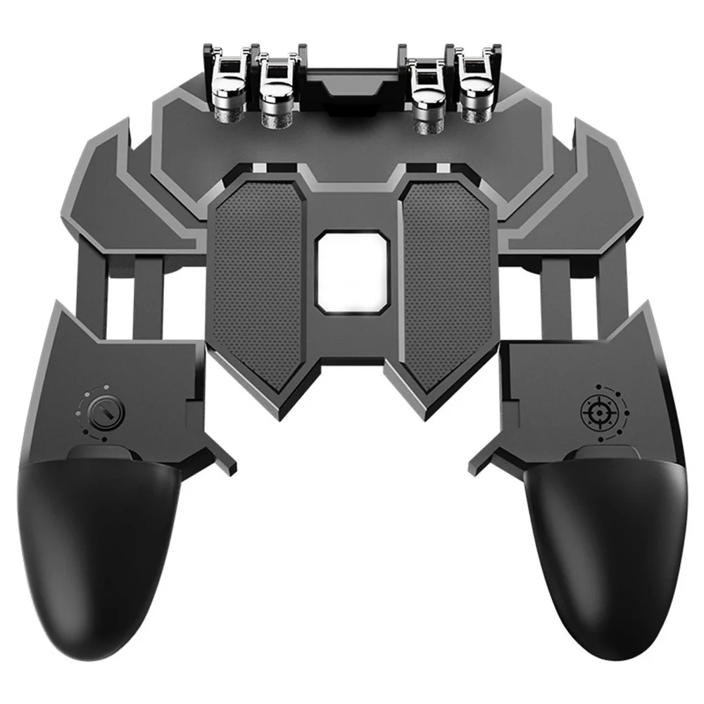  for PUBG IOS Android Six Fingers Operating Gamepad Peripherals game Joystick Controller Turnover Bu