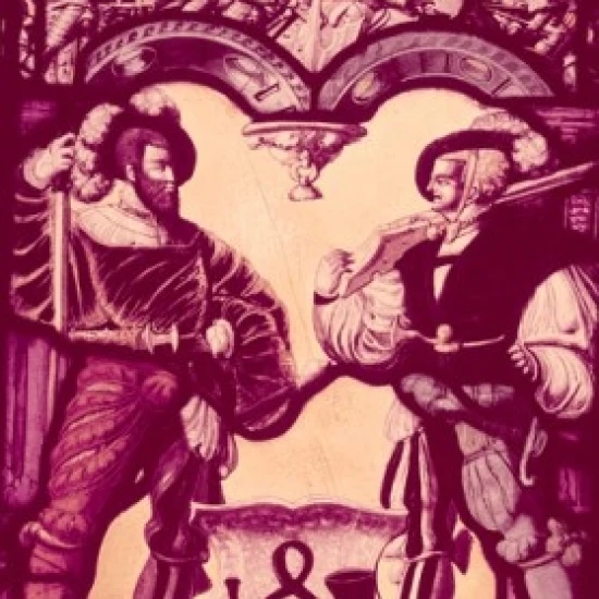 Shield of Friedrich Gerschter   by Felix Lindtmayer I   1524-1543 Poster Print (18 x 24)