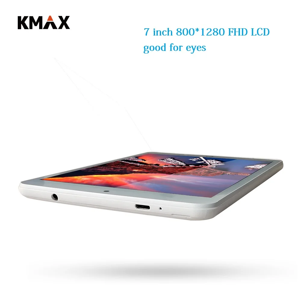 KMAX 7 дюймов Android 0 Wifi планшетный ПК 800*1280 FHD lcd четырехъядерный 8 ГБ Bluetooth планшеты 32