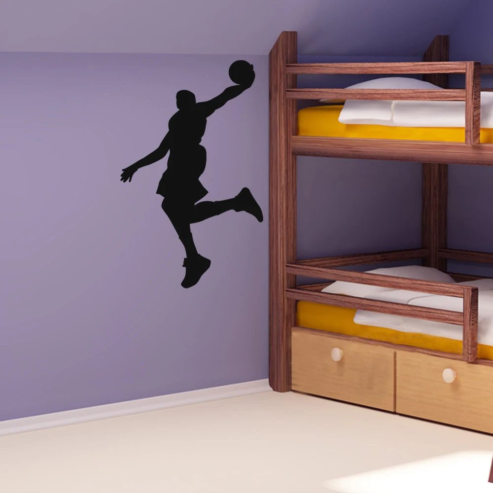 Black-Wall-Decal-Basketball-Dunk-Silhouette-For-Bedroom-Sticker-Vinyl-Stencil-Mural-Home-Decor (2)