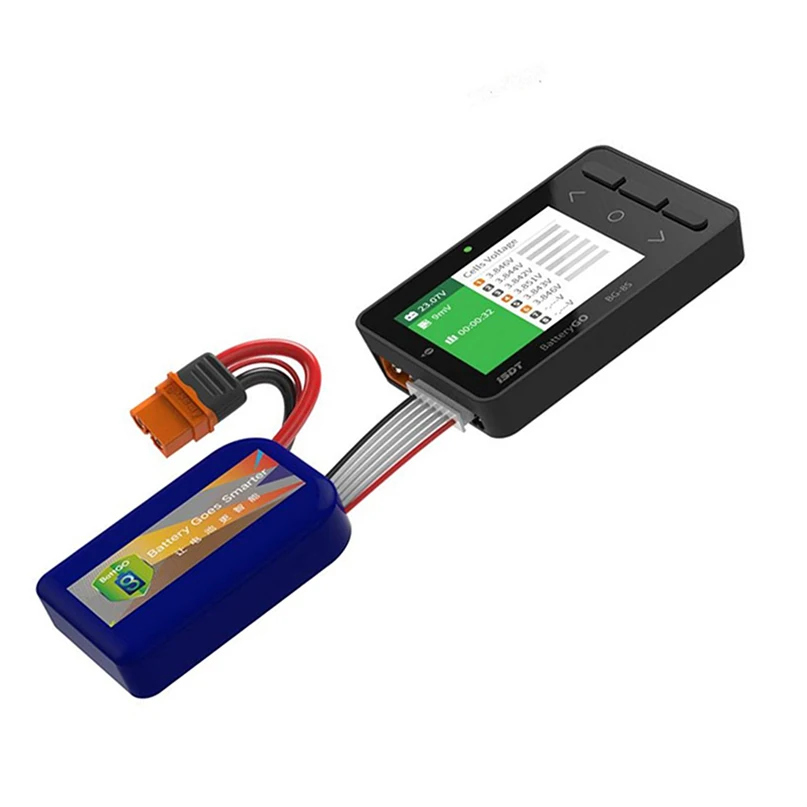 

iSDT BattGo BG-8S Smart Battery Checker Balancer Receiver Signal Tester Quick Charge Function For Lipo Battery