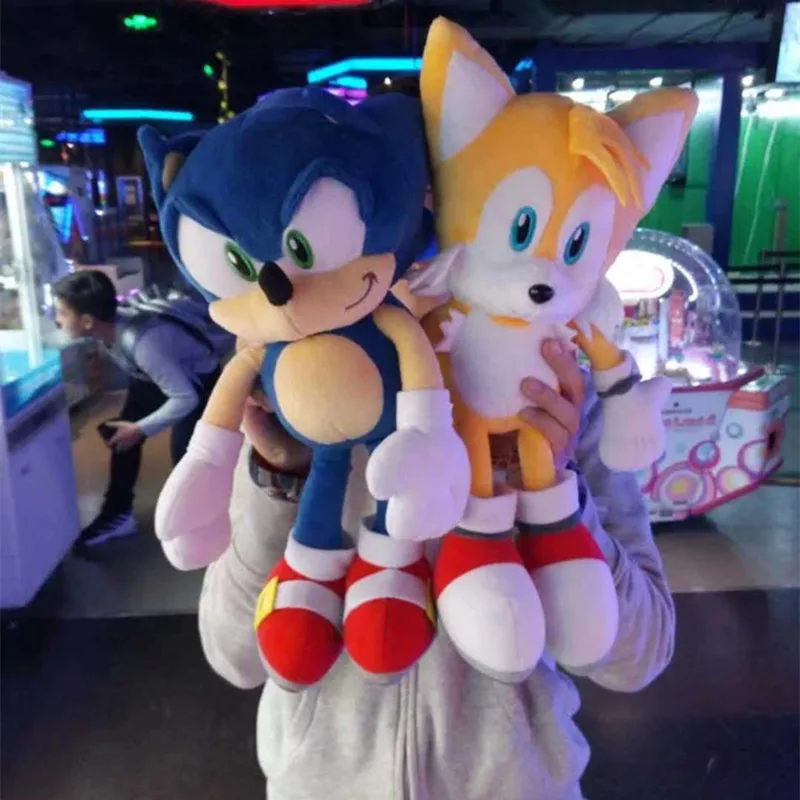 2 стиля 40 см sonic and Miles Prower Tail Мягкие игрушки Плюшевые игрушки куклы подарок на день рождения для вашего ребенка