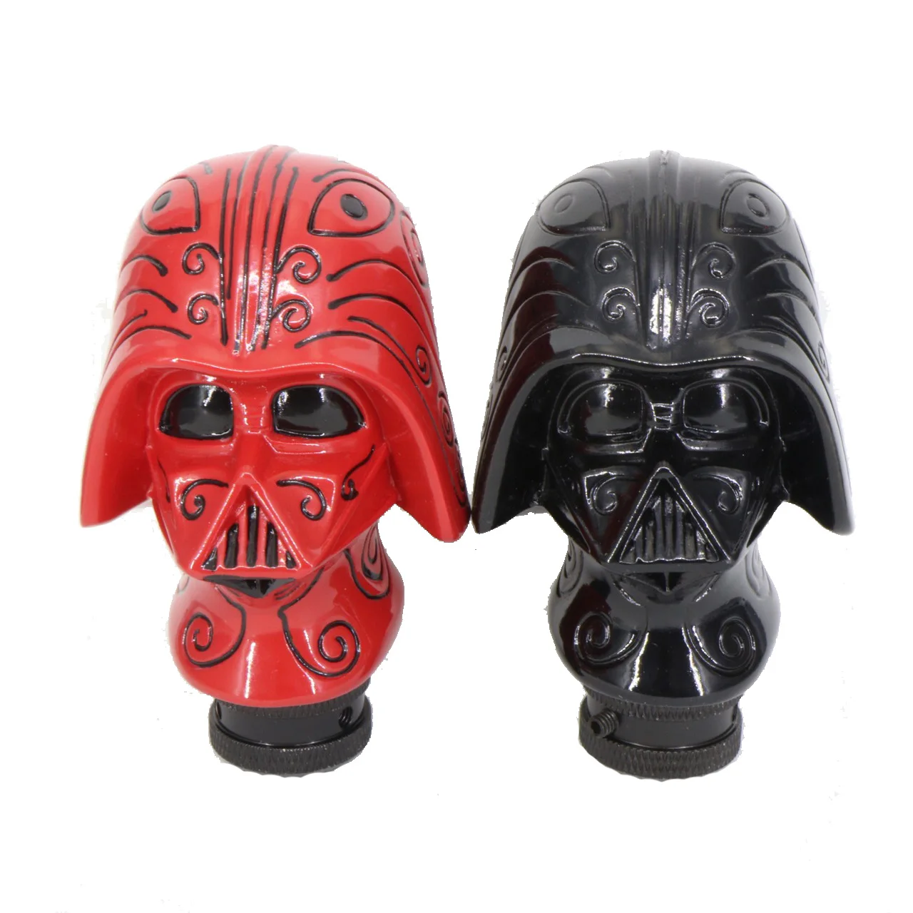 

Universal Fit Stick Lever Knob Manual Automatic Black Darth Vader Vehicle Car Gear Shift Knob Shifter Lever