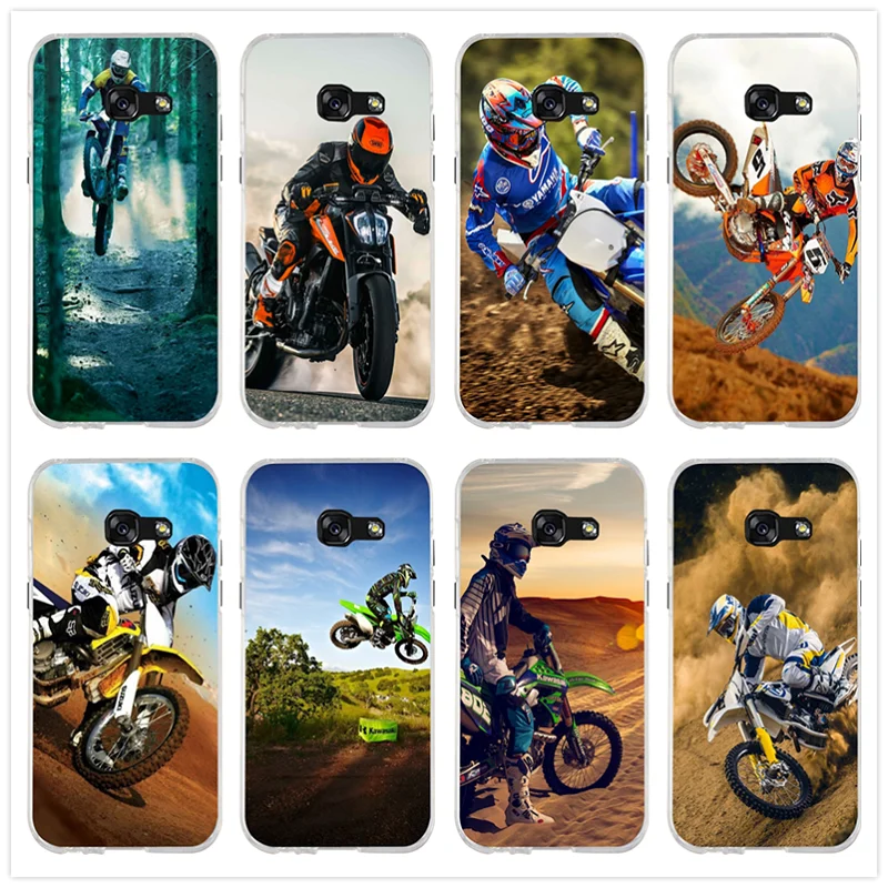Hot Sale Motocross Cross Dirt Bikes Phone Case For Samsung Galaxy A3 A5