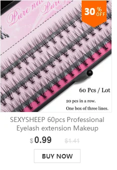 SEXYSHEEP, 60 шт., профессиональное наращивание ресниц, макияж, индивидуальный кластер, накладные ресницы для ресниц