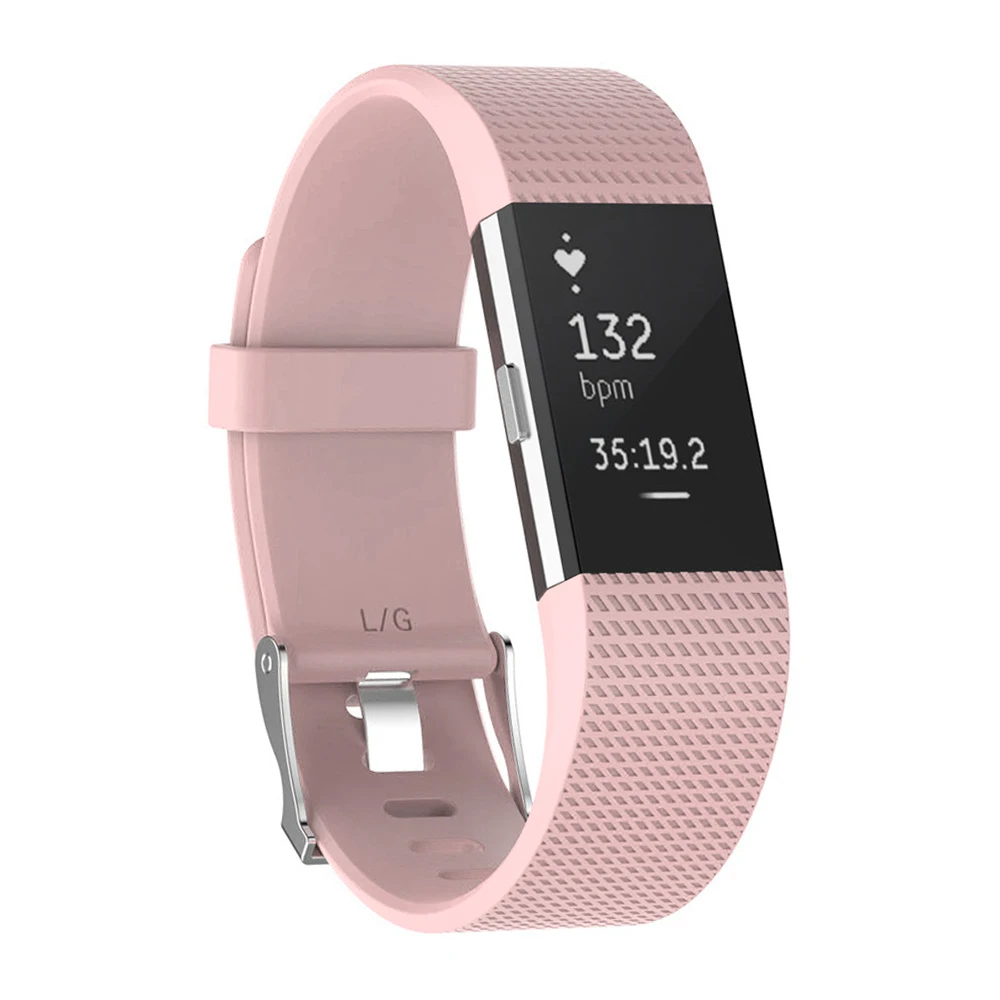 Wristband Wrist Strap Smart Watch Band Strap Soft Watchband Replacement Smartwatch Band For Fitbit Charge 2 00027